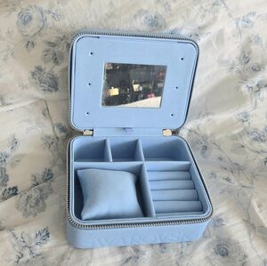 Large Blue Swarovski Jewelry Box